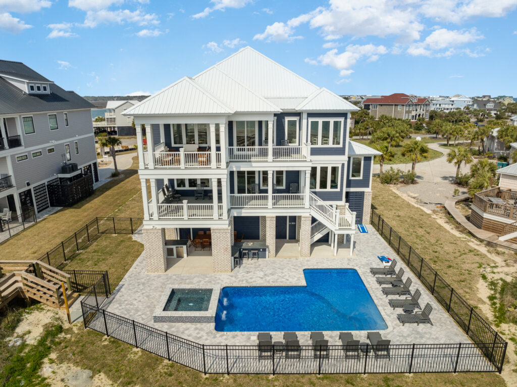 Exterior of Freedom Point vacation rental with BASK Away